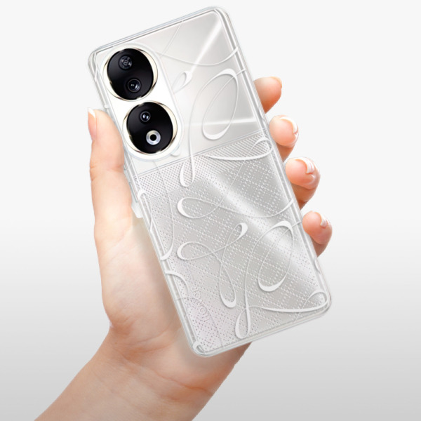 Silikonové pouzdro iSaprio - Honor 90 5G - Fancy white