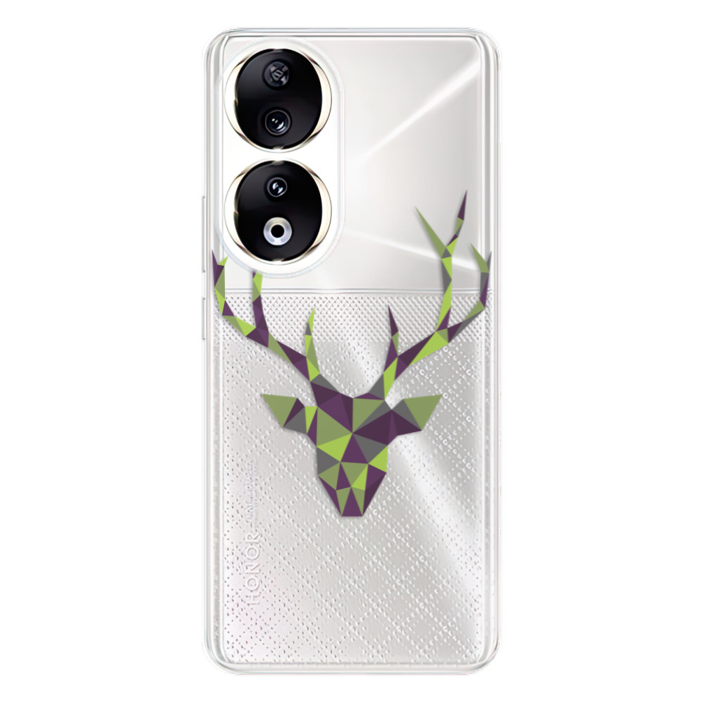 Odolné silikonové pouzdro iSaprio - Deer Green - Honor 90 5G