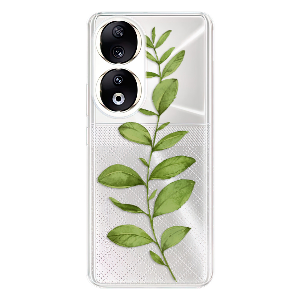 Odolné silikonové pouzdro iSaprio - Green Plant 01 - Honor 90 5G