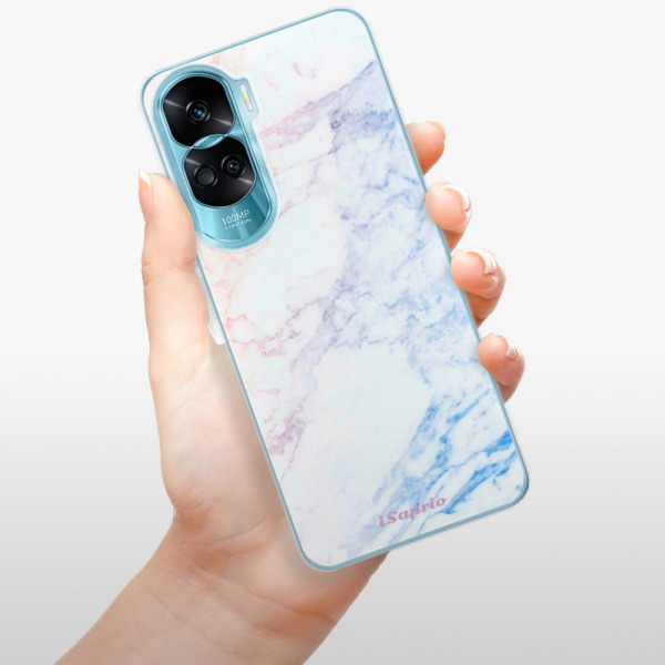 Silikonové pouzdro iSaprio - Honor 90 Lite 5G - Raibow Marble 10