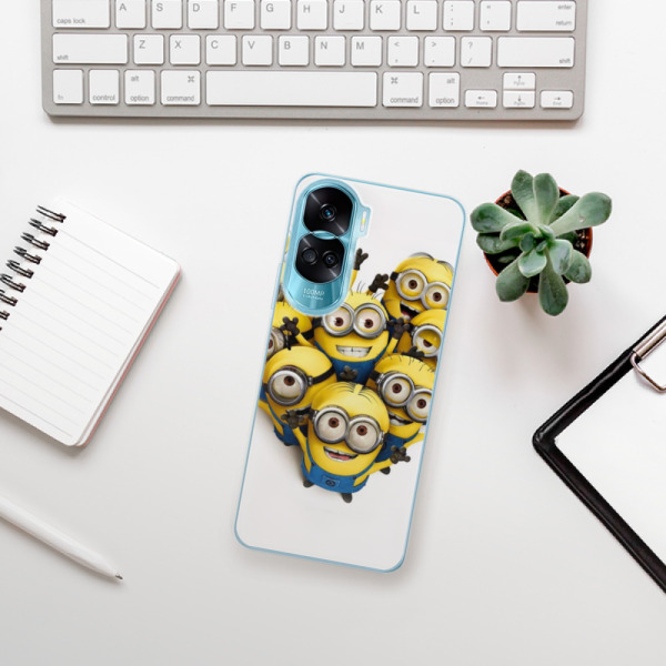 Silikonové pouzdro iSaprio - Honor 90 Lite 5G - Mimons 01