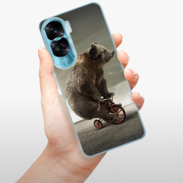 Silikonové pouzdro iSaprio - Honor 90 Lite 5G - Bear 01