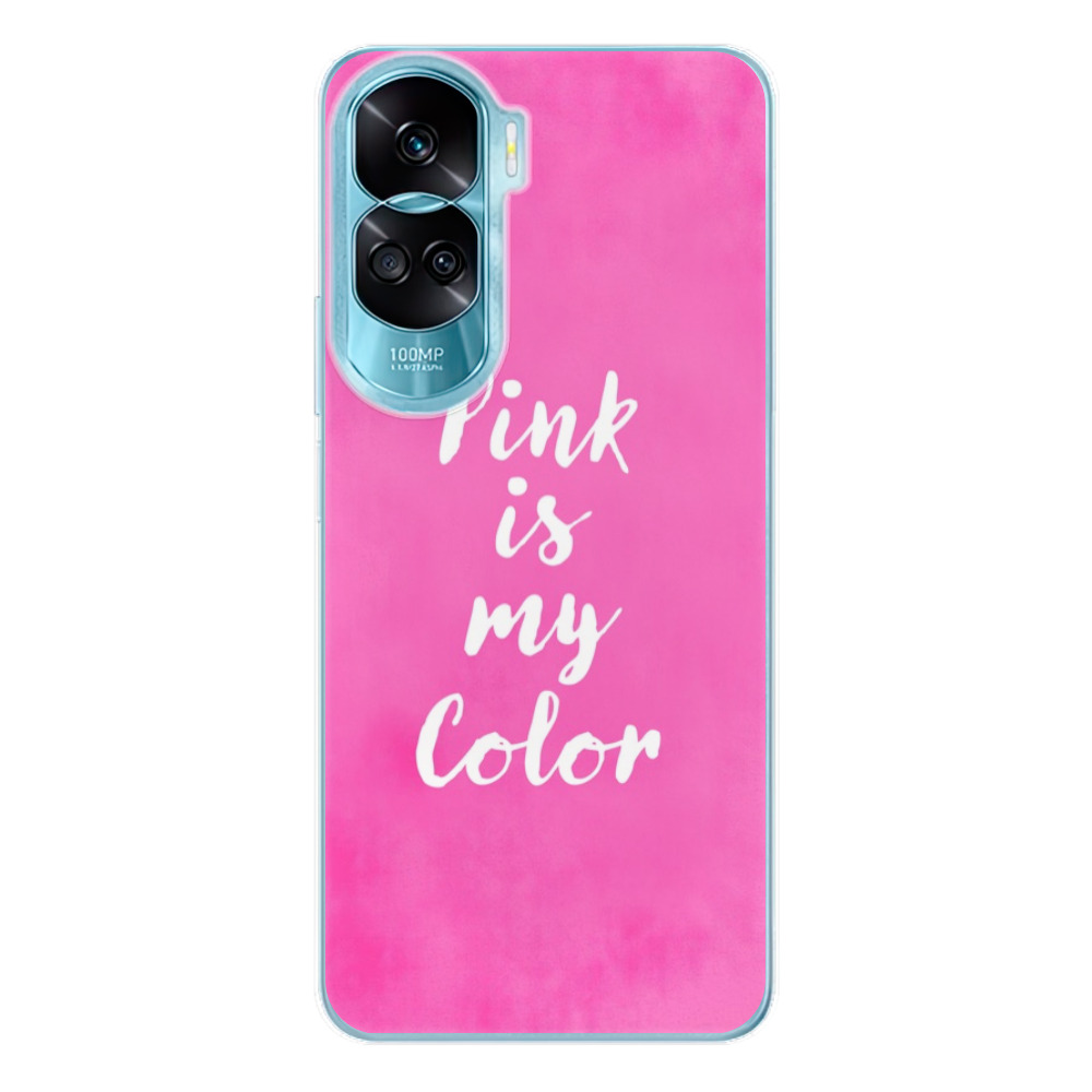 Odolné silikonové pouzdro iSaprio - Pink is my color - Honor 90 Lite 5G