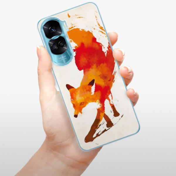 Silikonové pouzdro iSaprio - Honor 90 Lite 5G - Fast Fox