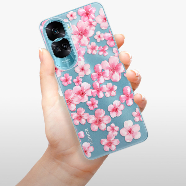 Silikonové pouzdro iSaprio - Honor 90 Lite 5G - Flower Pattern 05