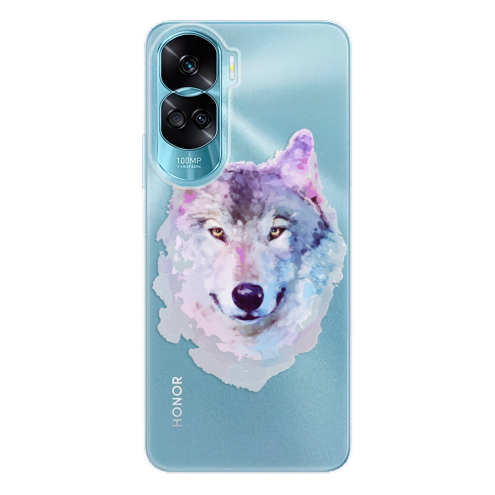 Odolné silikonové pouzdro iSaprio - Wolf 01 - Honor 90 Lite 5G