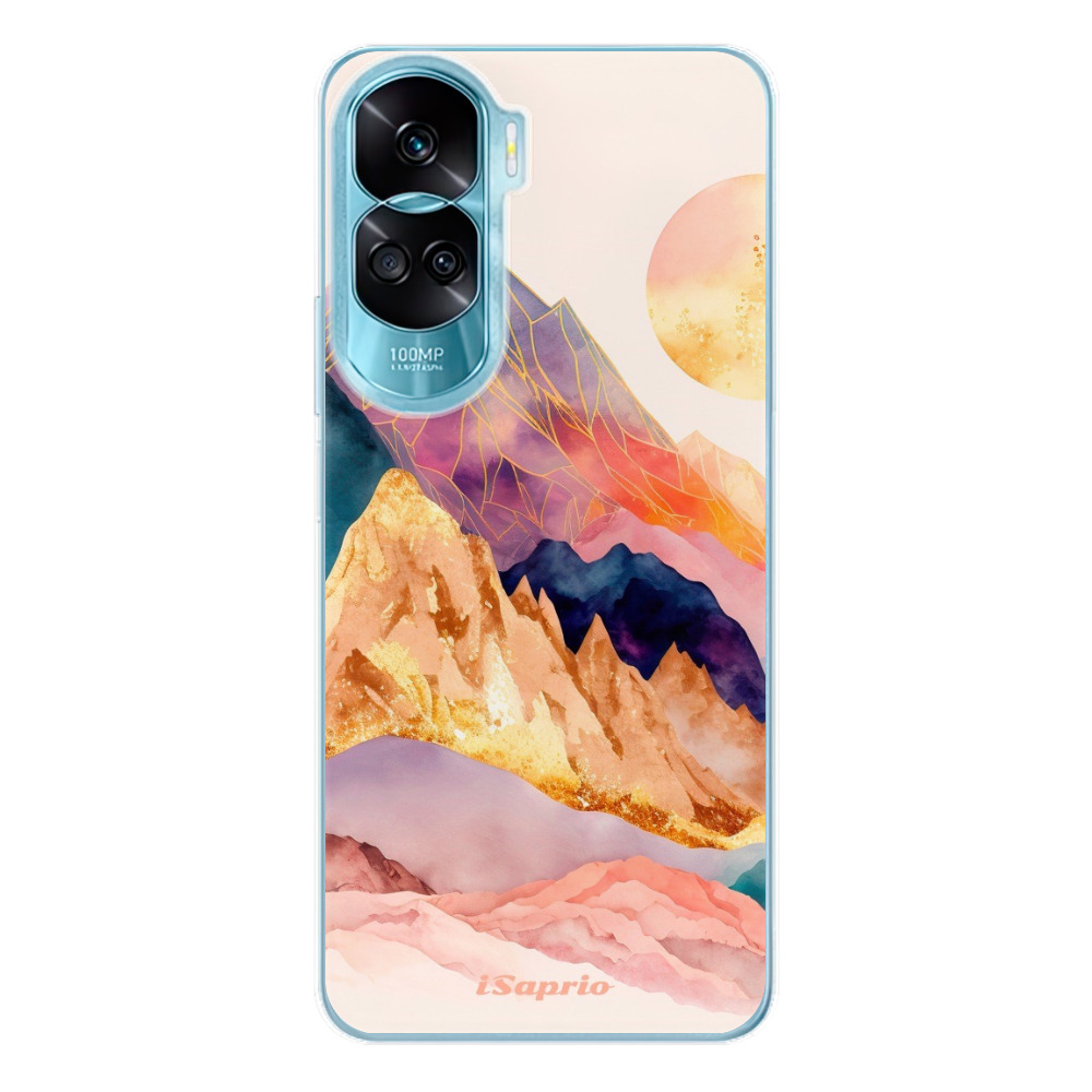 Odolné silikonové pouzdro iSaprio - Abstract Mountains - Honor 90 Lite 5G