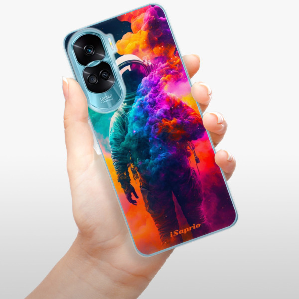 Silikonové pouzdro iSaprio - Honor 90 Lite 5G - Astronaut in Colors