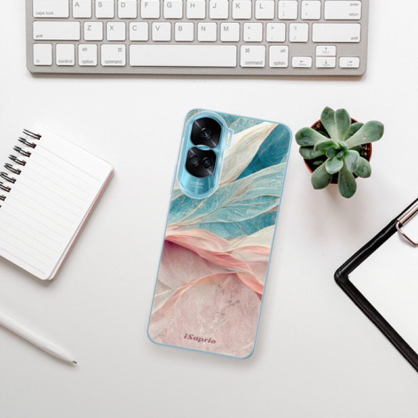 Silikonové pouzdro iSaprio - Honor 90 Lite 5G - Pink and Blue