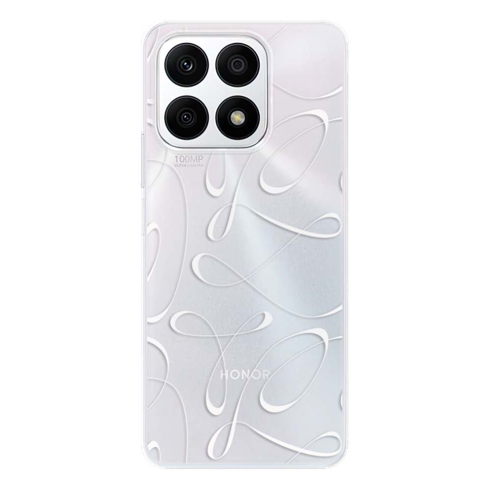 Odolné silikonové pouzdro iSaprio - Fancy - white - Honor X8a