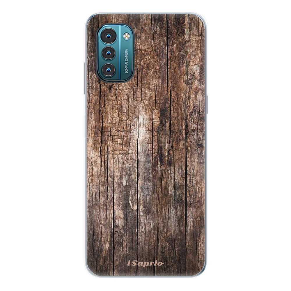 Odolné silikonové pouzdro iSaprio - Wood 11 - Nokia G11 / G21