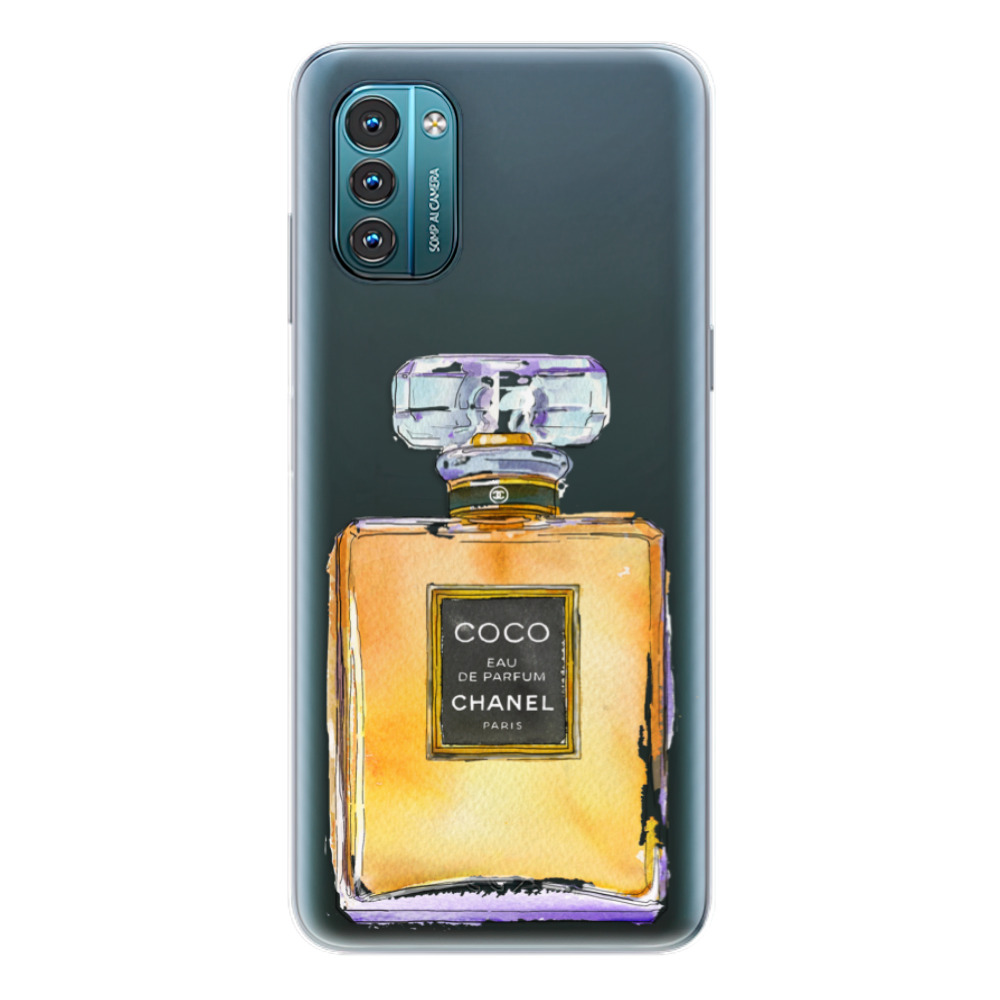 Odolné silikonové pouzdro iSaprio - Chanel Gold - Nokia G11 / G21