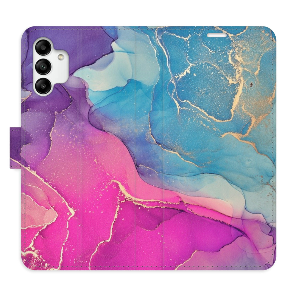Flipové pouzdro iSaprio - Colour Marble 02 - Samsung Galaxy A04s