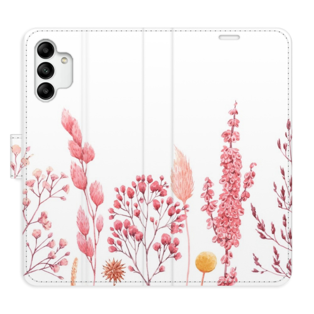 Flipové pouzdro iSaprio - Pink Flowers 03 - Samsung Galaxy A04s