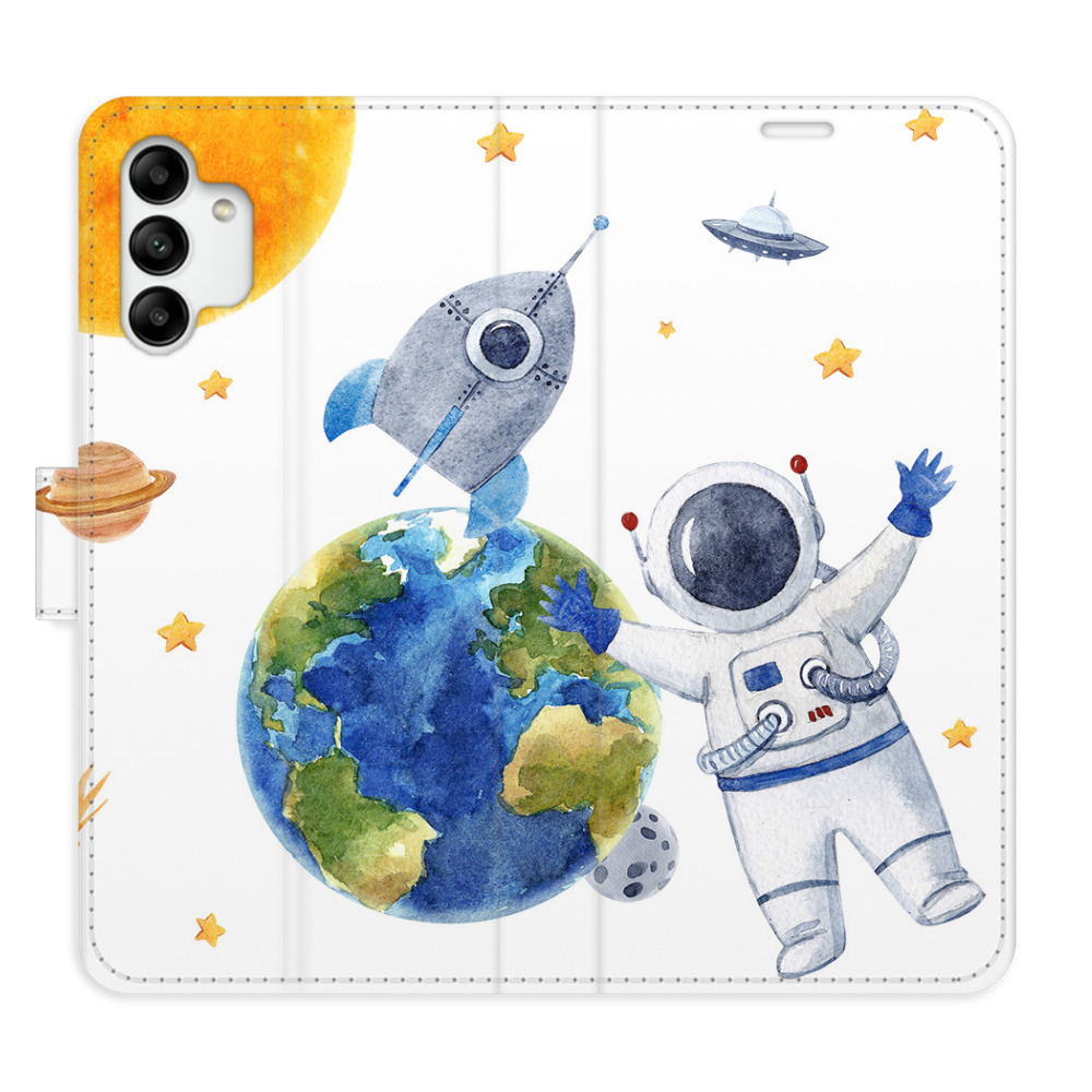 Flipové pouzdro iSaprio - Space 06 - Samsung Galaxy A04s
