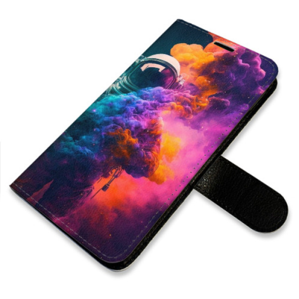 Flip pouzdro iSaprio - Xiaomi Redmi 12C - Astronaut in Colours 02 - kapsičky na karty
