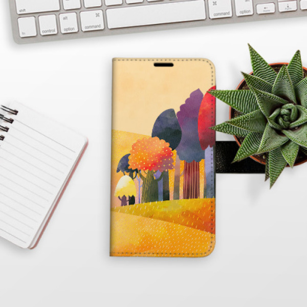 Flip pouzdro iSaprio - Xiaomi Redmi 12C - Autumn Forest - kapsičky na karty