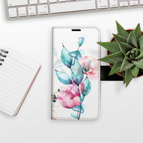 Flip pouzdro iSaprio - Xiaomi Redmi 12C - Beautiful Flower - kapsičky na karty