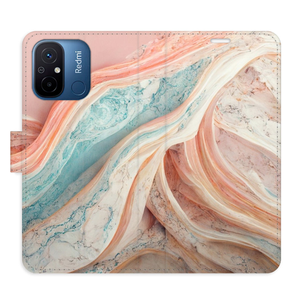 Flipové pouzdro iSaprio - Colour Marble - Xiaomi Redmi 12C