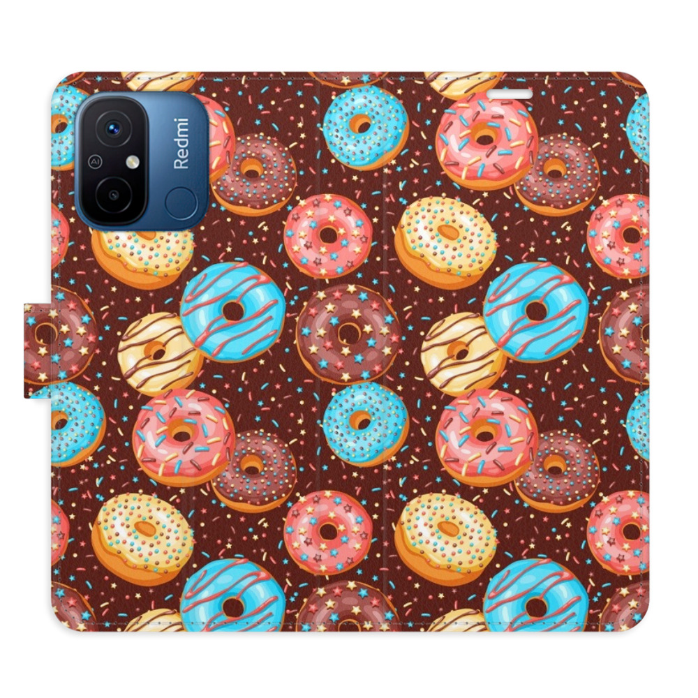 Flipové pouzdro iSaprio - Donuts Pattern - Xiaomi Redmi 12C