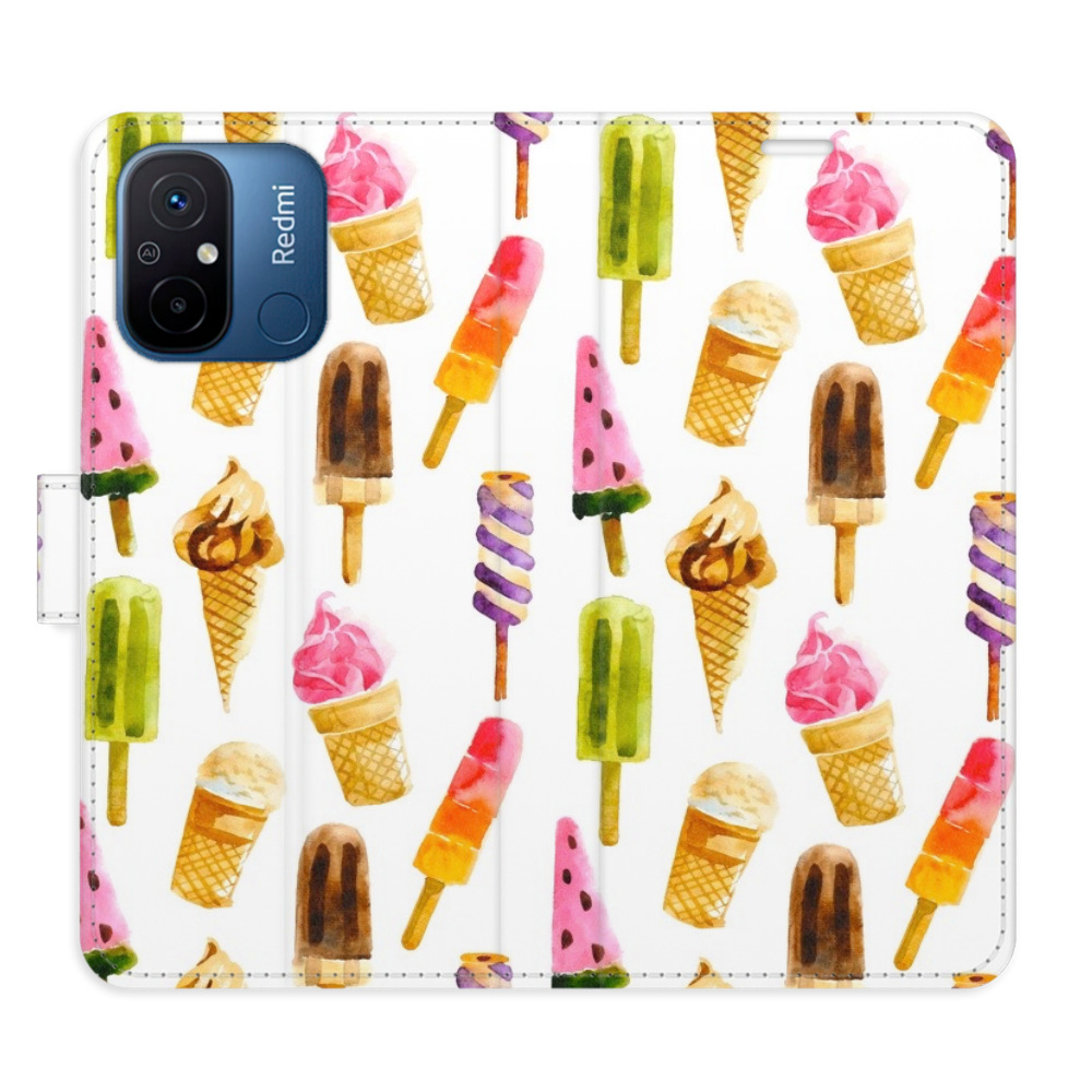 Flipové pouzdro iSaprio - Ice Cream Pattern - Xiaomi Redmi 12C