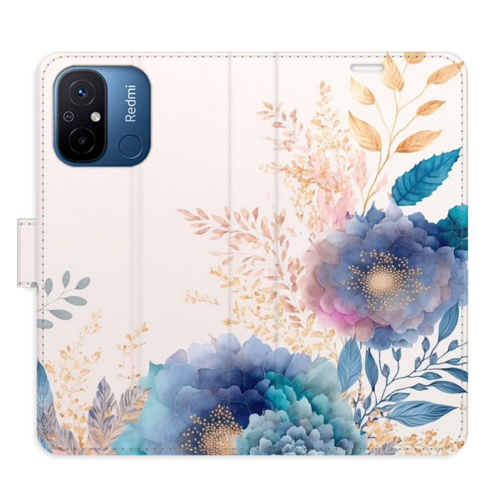Flipové pouzdro iSaprio - Ornamental Flowers 03 - Xiaomi Redmi 12C