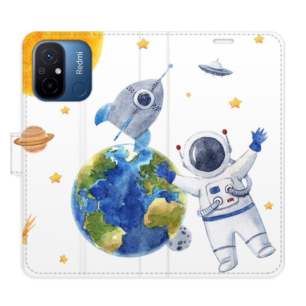 Flipové pouzdro iSaprio - Space 06 - Xiaomi Redmi 12C