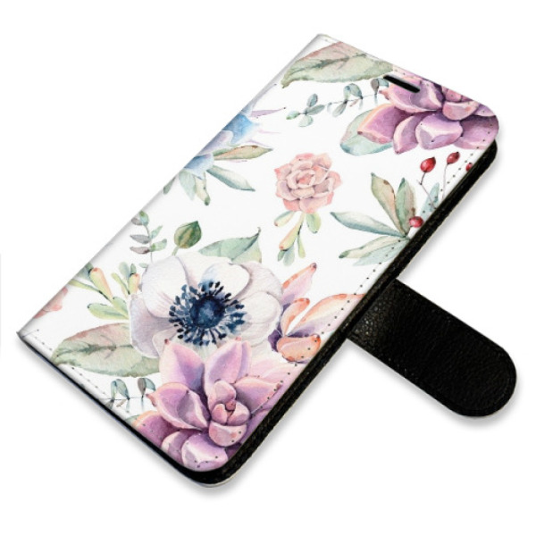Flip pouzdro iSaprio - Xiaomi Redmi 12C - Succulents Pattern - kapsičky na karty