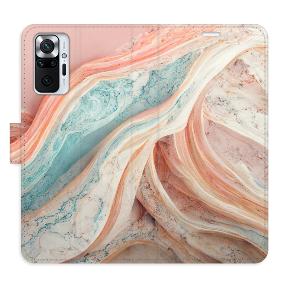 Flipové pouzdro iSaprio - Colour Marble - Xiaomi Redmi Note 10 Pro