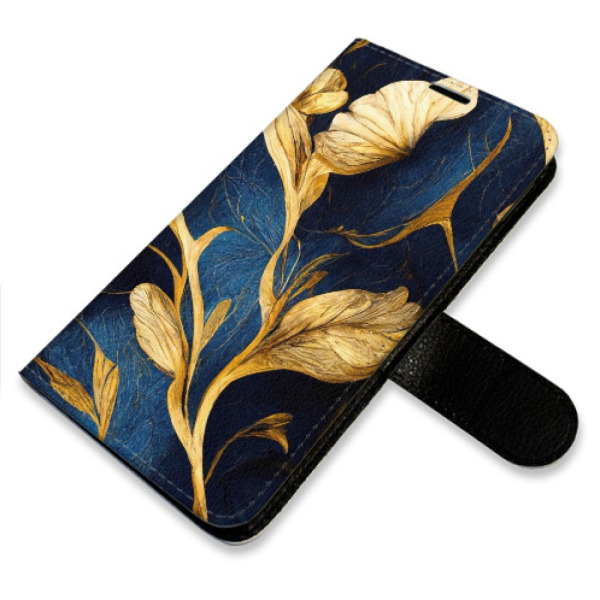 Flip pouzdro iSaprio - Xiaomi Redmi Note 12S - GoldBlue - kapsičky na karty