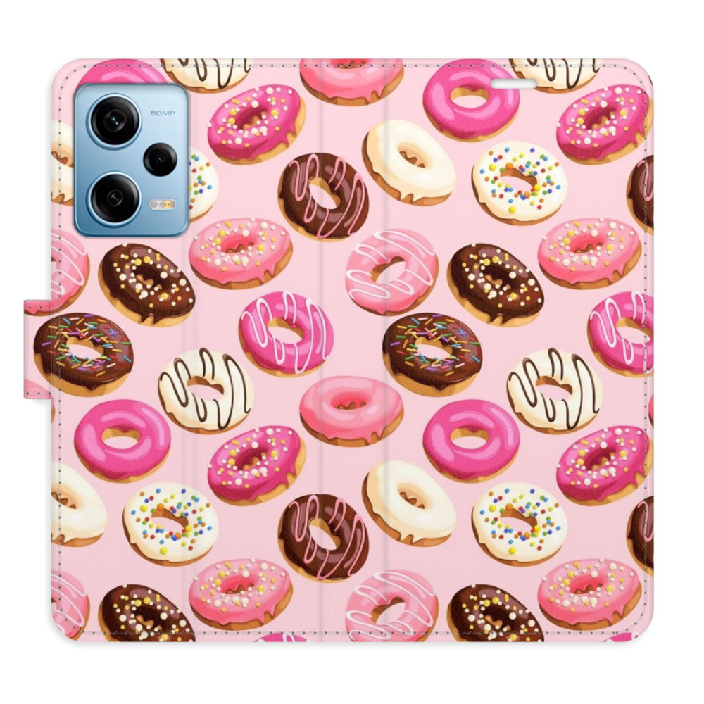 Flipové pouzdro iSaprio - Donuts Pattern 03 - Xiaomi Redmi Note 12 Pro 5G / Poco X5 Pro 5G