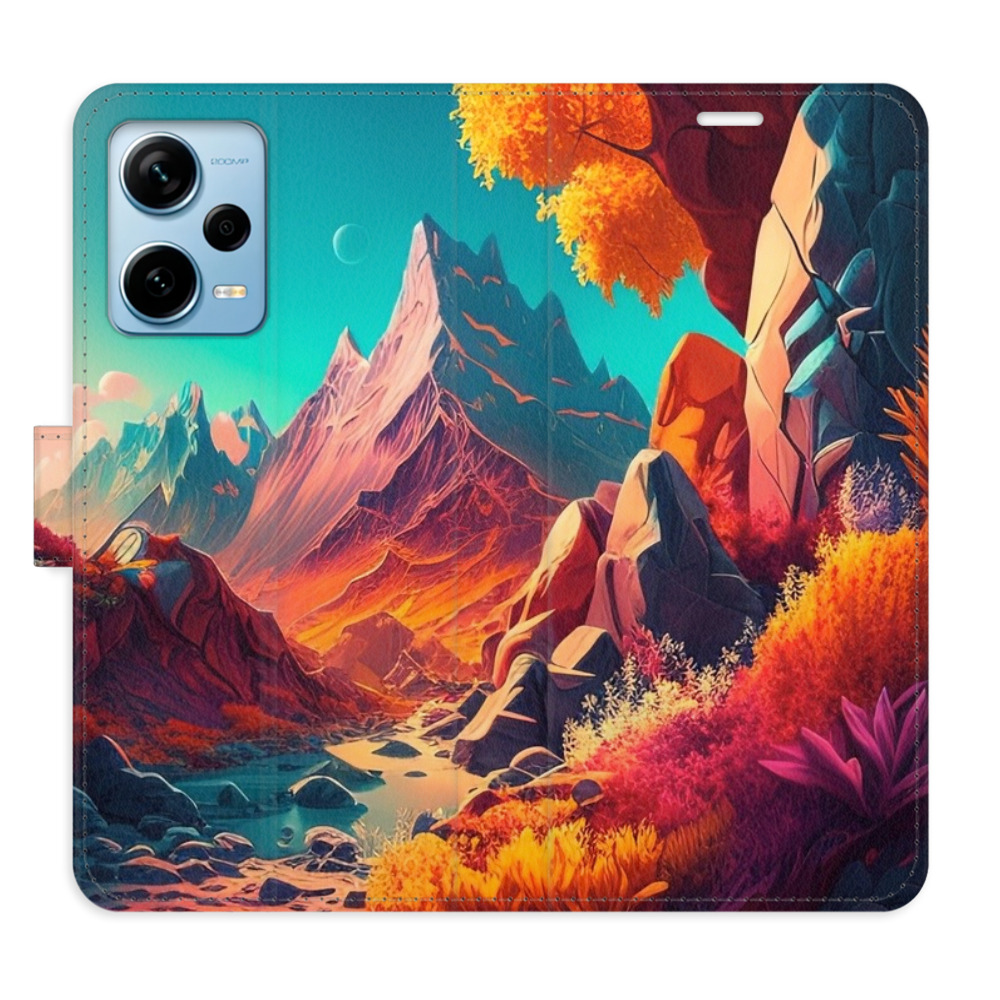 Flipové pouzdro iSaprio - Colorful Mountains - Xiaomi Redmi Note 12 Pro+ 5G