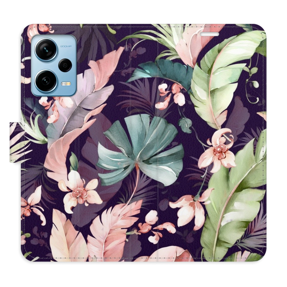 Flipové pouzdro iSaprio - Flower Pattern 08 - Xiaomi Redmi Note 12 Pro+ 5G