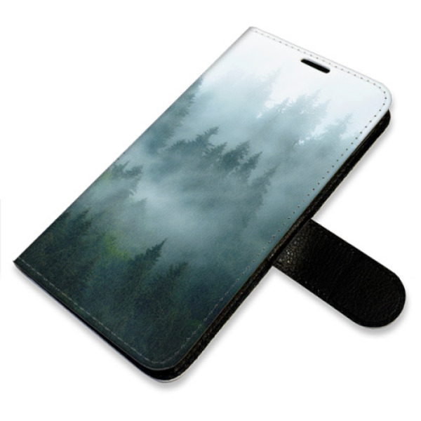 Flip pouzdro iSaprio - Apple iPhone 15 Pro - Dark Forest - kapsičky na karty