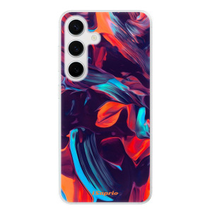 Silikonové pouzdro iSaprio - Samsung Galaxy S24 - Color Marble 19