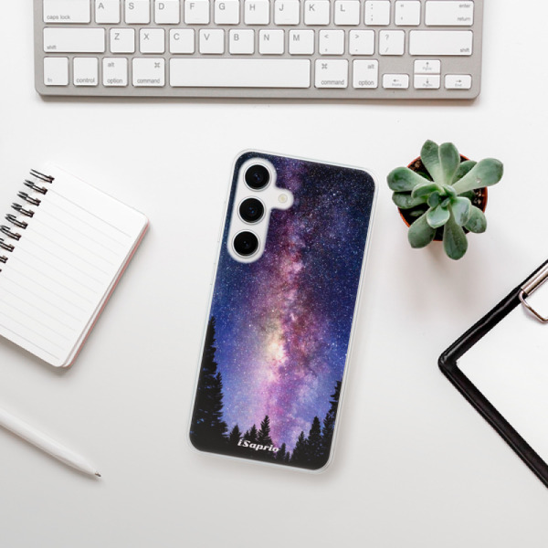Silikonové pouzdro iSaprio - Samsung Galaxy S24 - Milky Way 11