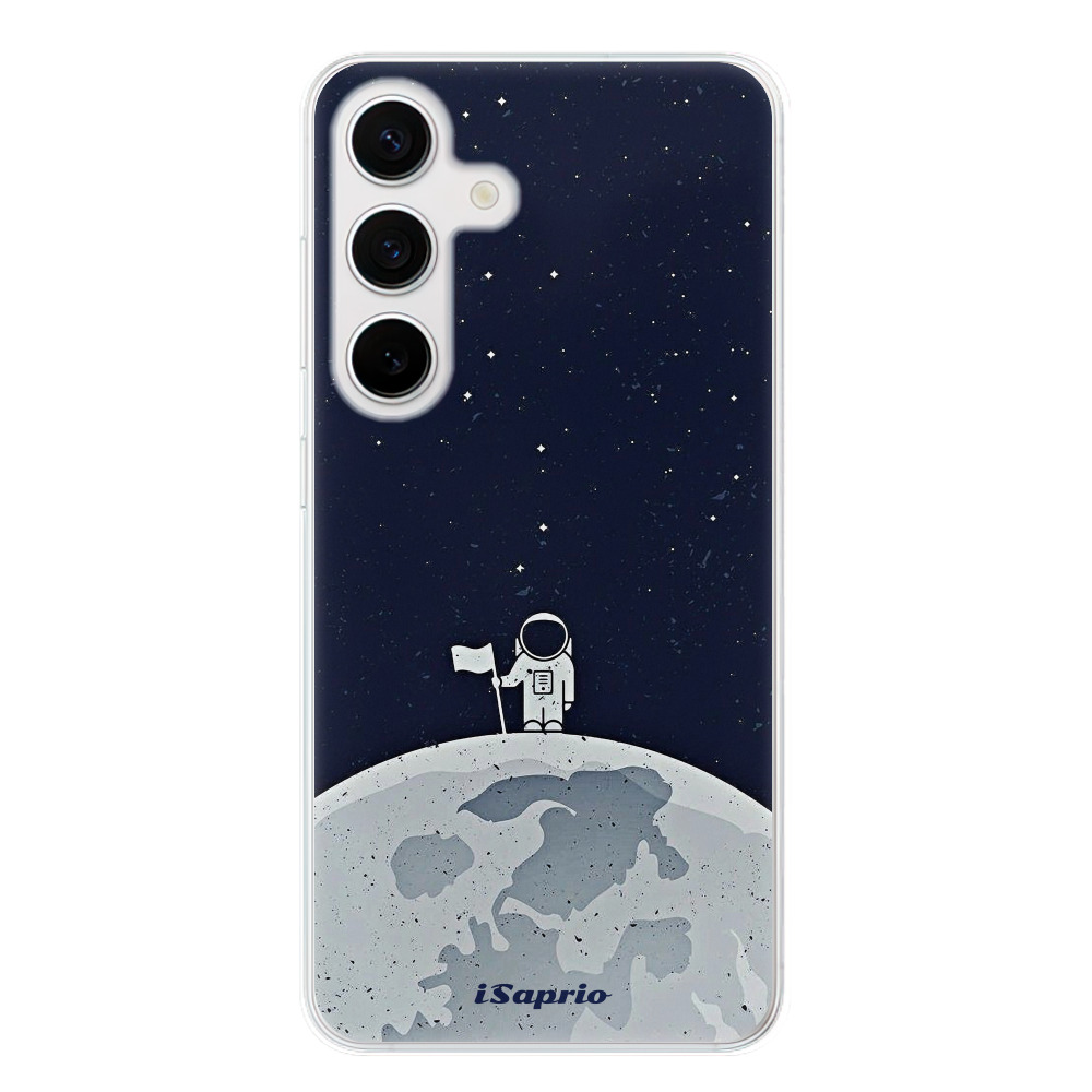 Silikonové odolné pouzdro iSaprio - On The Moon 10 - Samsung Galaxy S24 (Odolný silikonový kryt, obal, pouzdro iSaprio On The Moon 10 na mobilní telefon Samsung Galaxy S24)