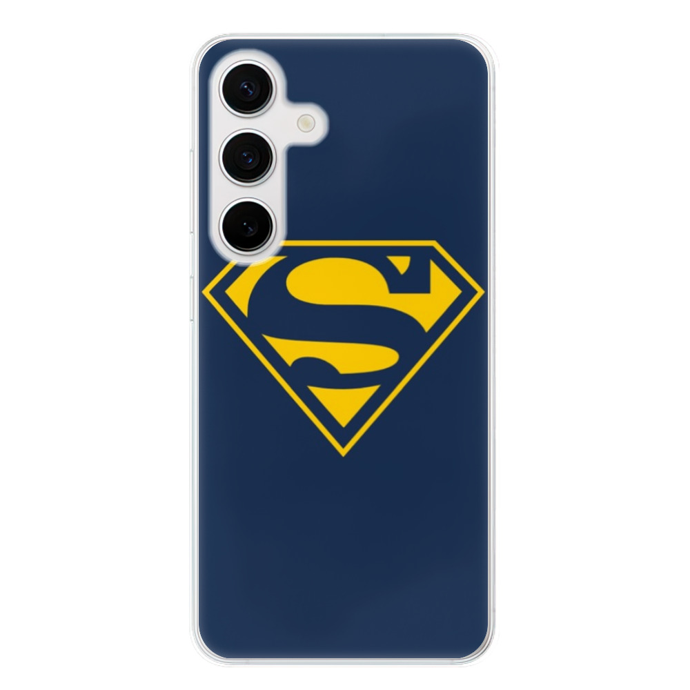 Silikonové odolné pouzdro iSaprio - Superman 03 - Samsung Galaxy S24 (Odolný silikonový kryt, obal, pouzdro iSaprio Superman 03 na mobilní telefon Samsung Galaxy S24)