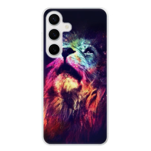 Silikonové pouzdro iSaprio - Samsung Galaxy S24 - Lion in Colors