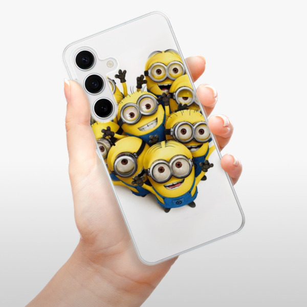 Silikonové pouzdro iSaprio - Samsung Galaxy S24 - Mimons 01