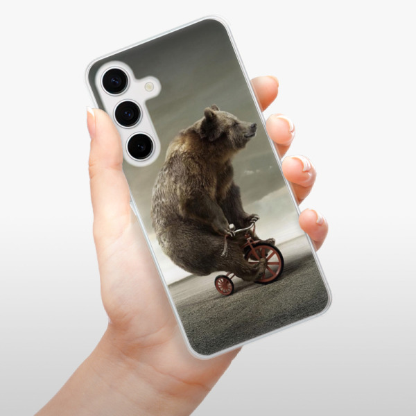 Silikonové pouzdro iSaprio - Samsung Galaxy S24 - Bear 01 - VÝPRODEJ