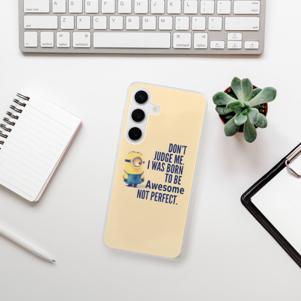 Silikonové pouzdro iSaprio - Samsung Galaxy S24 - Be Awesome