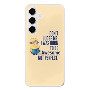 Silikonové pouzdro iSaprio - Samsung Galaxy S24 - Be Awesome