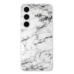 Silikonové pouzdro iSaprio - Samsung Galaxy S24 - White Marble 01