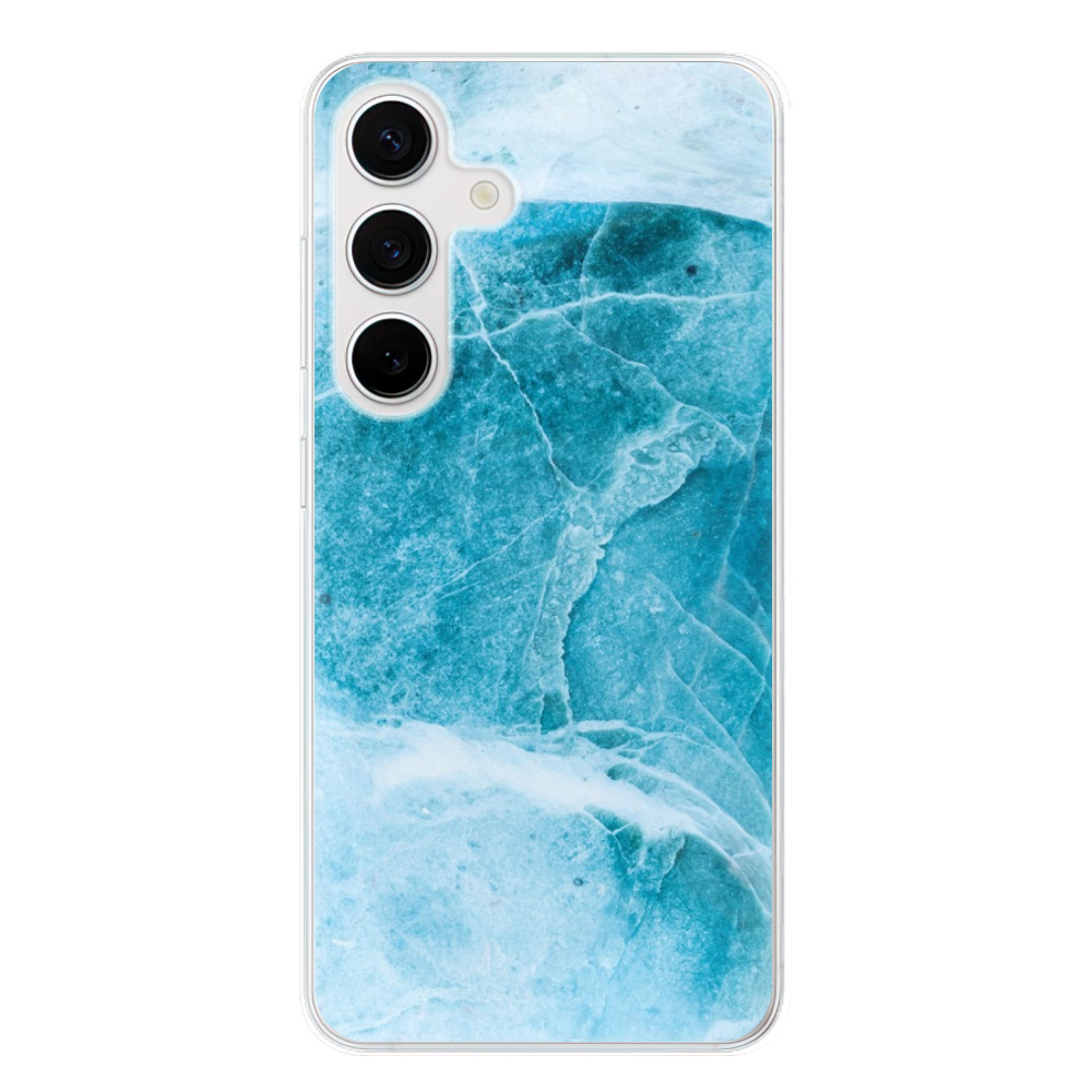 Silikonové odolné pouzdro iSaprio - Blue Marble - Samsung Galaxy S24 (Odolný silikonový kryt, obal, pouzdro iSaprio Blue Marble na mobilní telefon Samsung Galaxy S24)