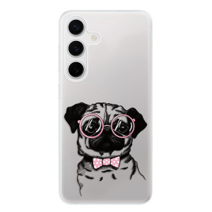 Silikonové pouzdro iSaprio - Samsung Galaxy S24 - The Pug