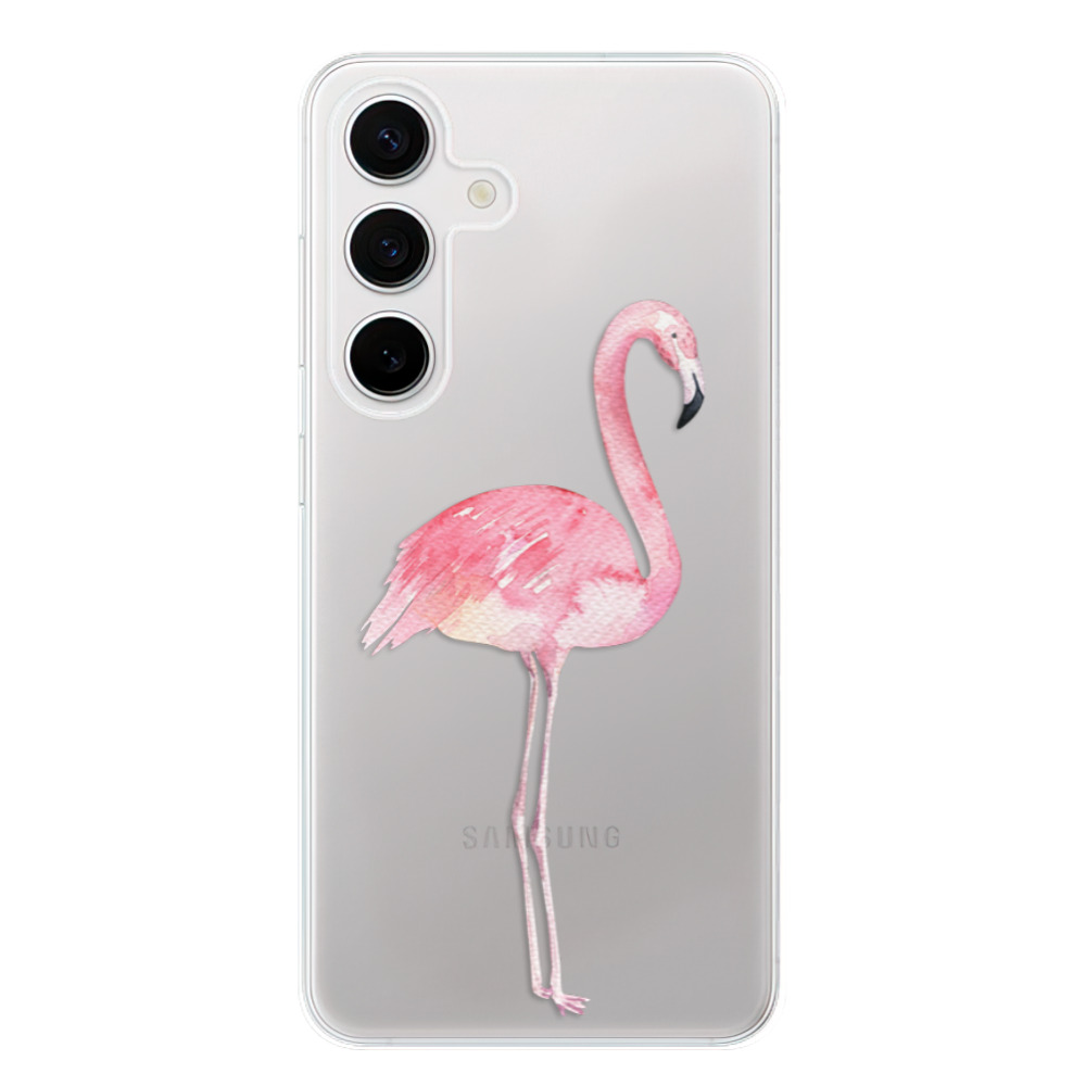 Odolné silikonové pouzdro iSaprio - Flamingo 01 - Samsung Galaxy S24