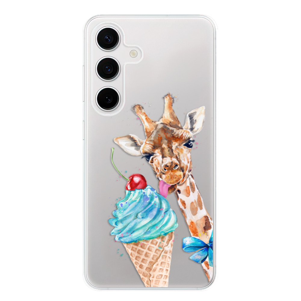 Odolné silikonové pouzdro iSaprio - Love Ice-Cream - Samsung Galaxy S24