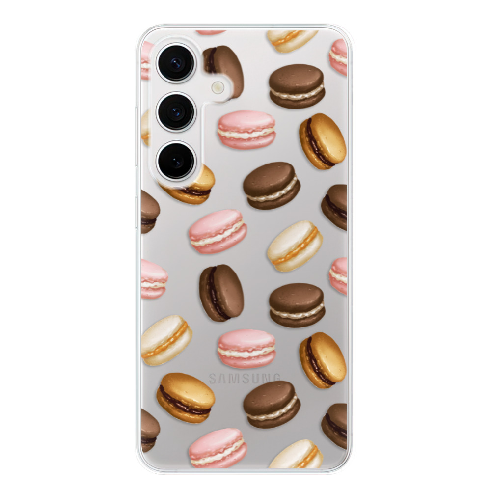Odolné silikonové pouzdro iSaprio - Macaron Pattern - Samsung Galaxy S24