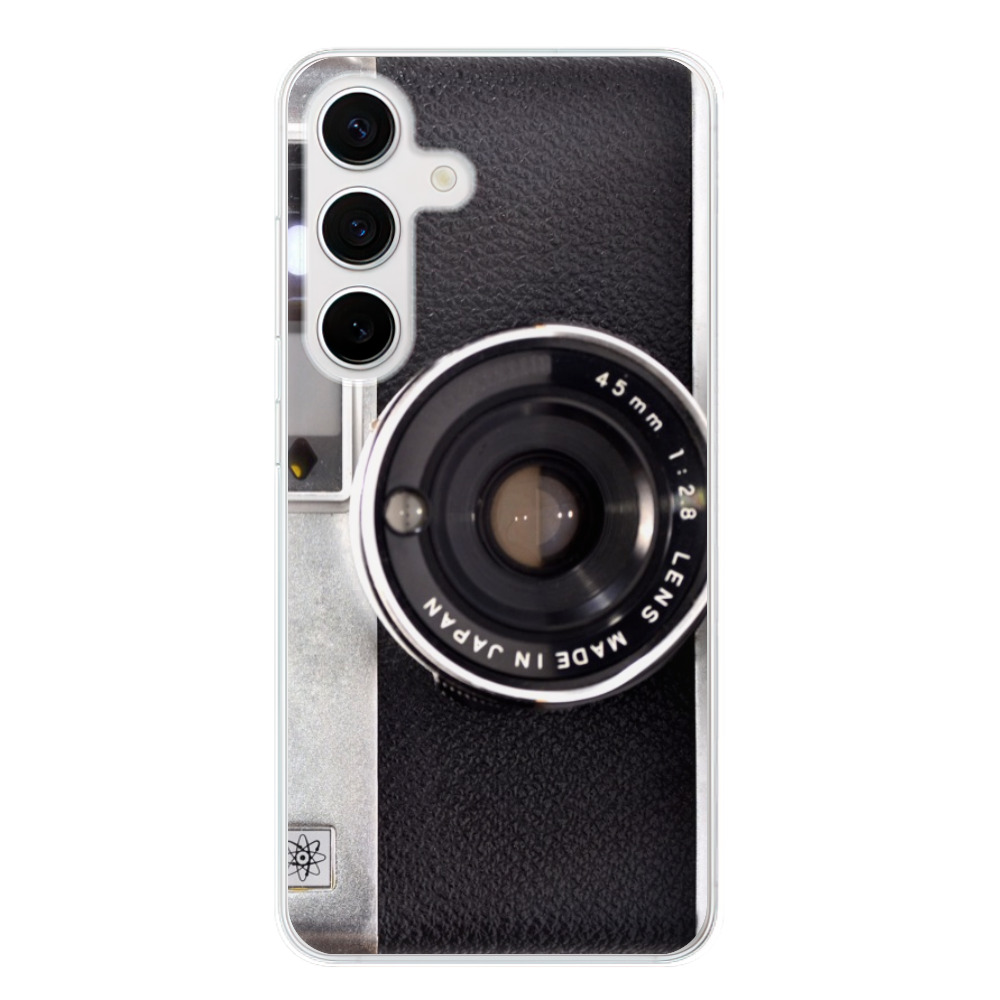 Odolné silikonové pouzdro iSaprio - Vintage Camera 01 - Samsung Galaxy S24